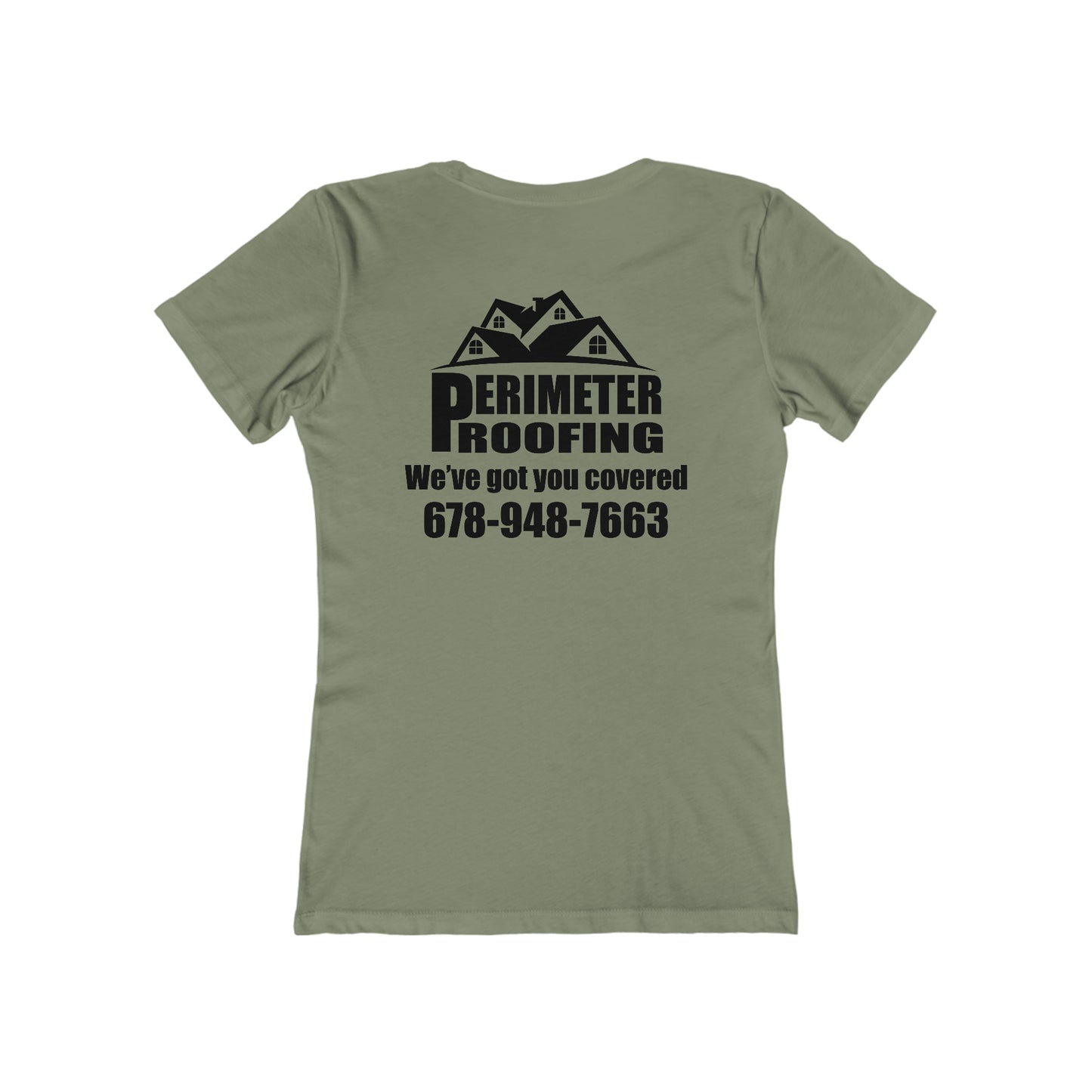 Georgia: Women's Tee Shirt Perimeter Roofing