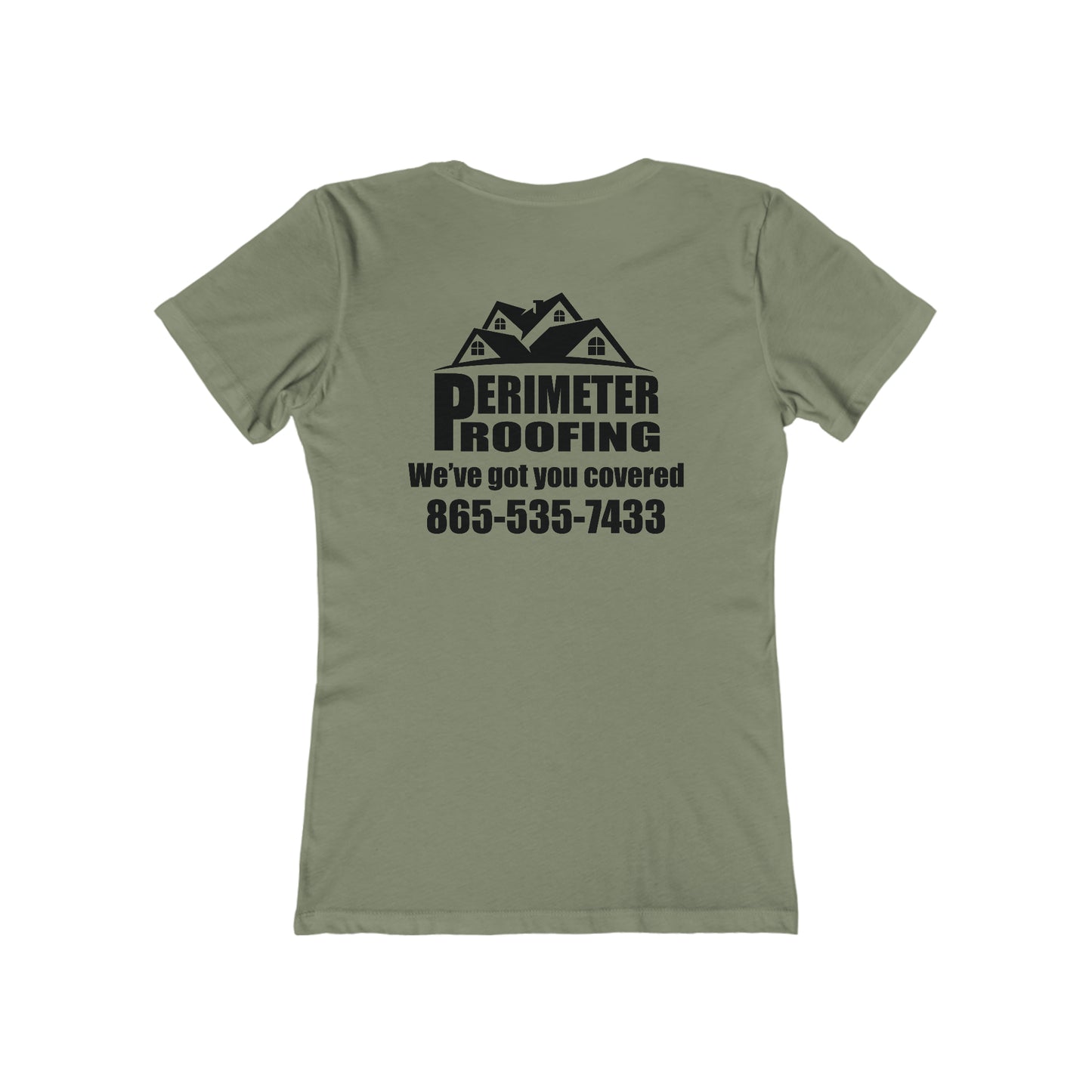 Knoxville: Women's Tee Shirt Perimeter Roofing